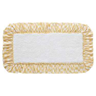 Annie Buffalo Yellow Check Bathmat 27